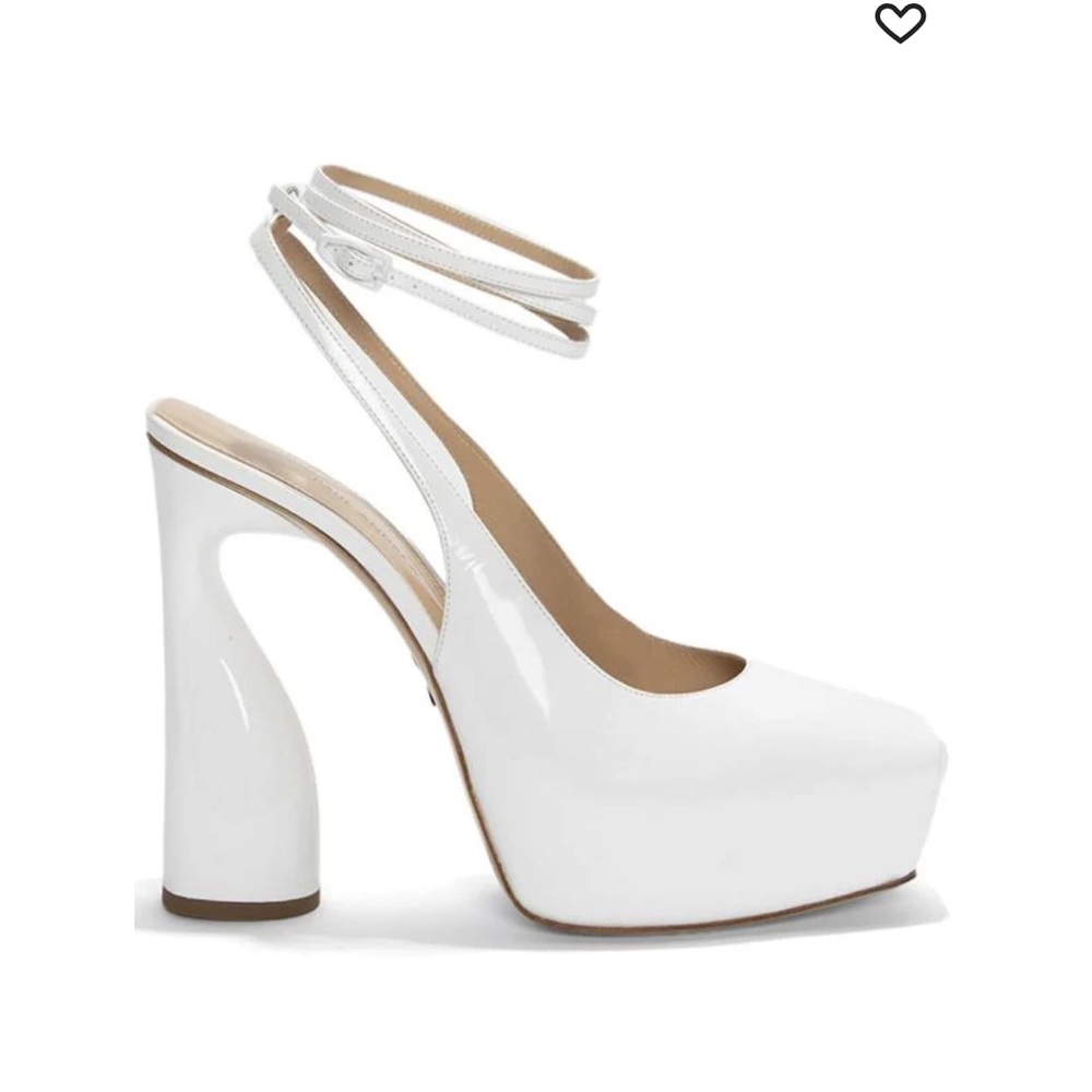 ISO Paul Andrew Levitate 130mm patent leather pumps